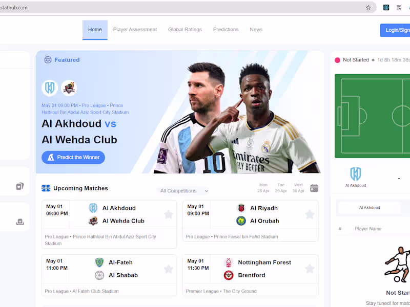 Cover image for MatchStatsHub