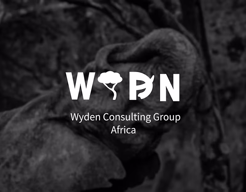 Cover image for Wyden Consulting Group Africa Logo - Wild Life Theme
