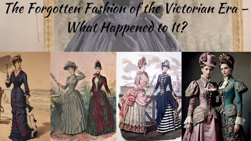 Cover image for The Forgotten Fashion of the Victorian Era – What Happened to I…