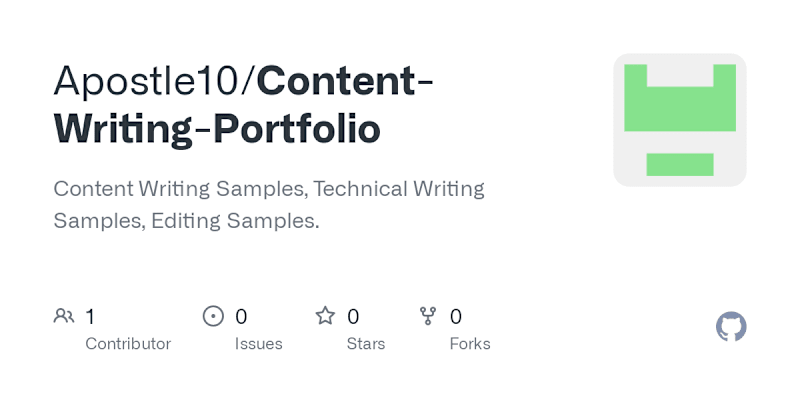 Cover image for Apostle10/Content-Writing-Portfolio