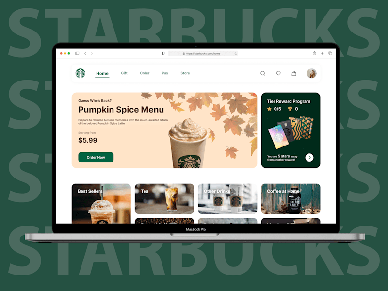 Cover image for Starbucks Website Redesigning Case Study | Heuristic Evaluation