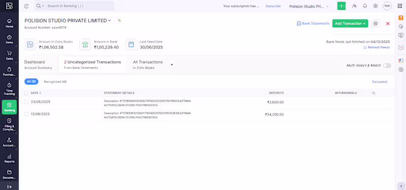 Cover image for Thats Zohobooks work