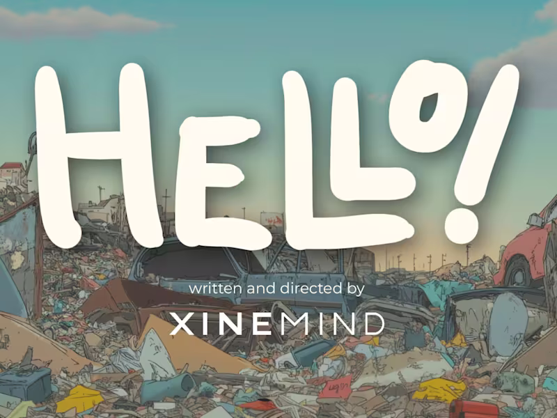 Cover image for HELLO! | AI Animation Short Film Competition by Promise X Curio…