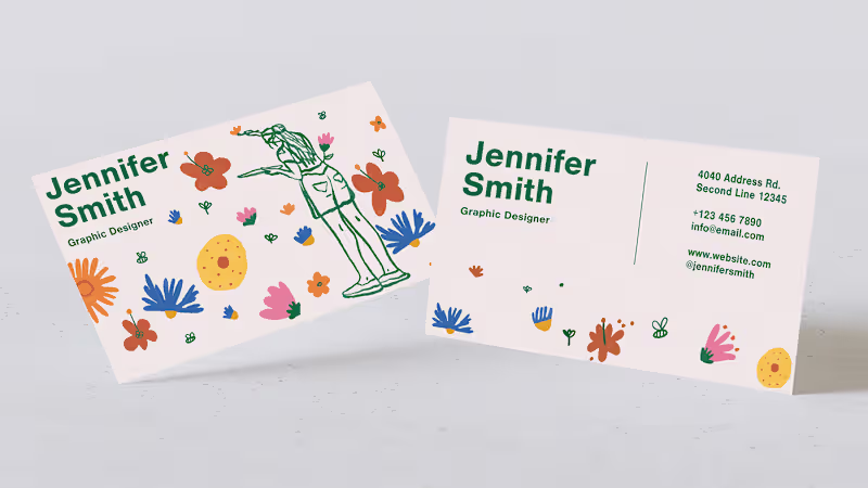 Cover image for Business Card: Little Doodles Card