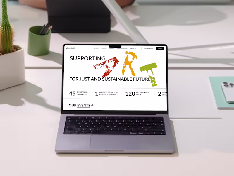 Cover image for Webflow development for Warsaw-based non-profit organization