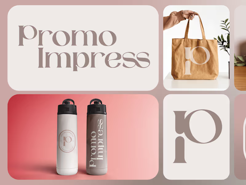 Cover image for Promo Impress | Logo design | Visual Identity