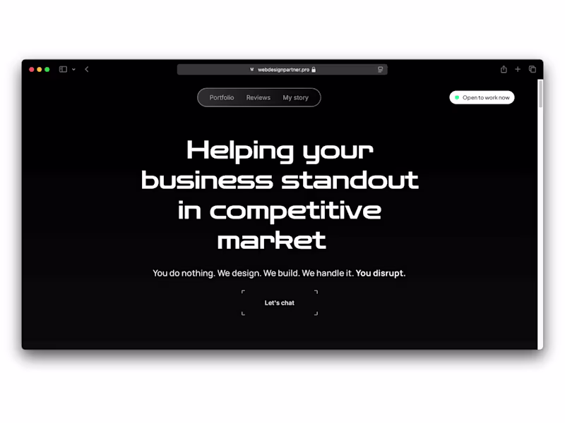 Cover image for Portfolio Website with Premium Client projects