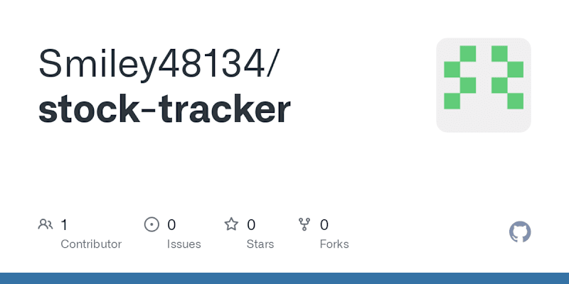 Cover image for Stock tracker with ai predictions