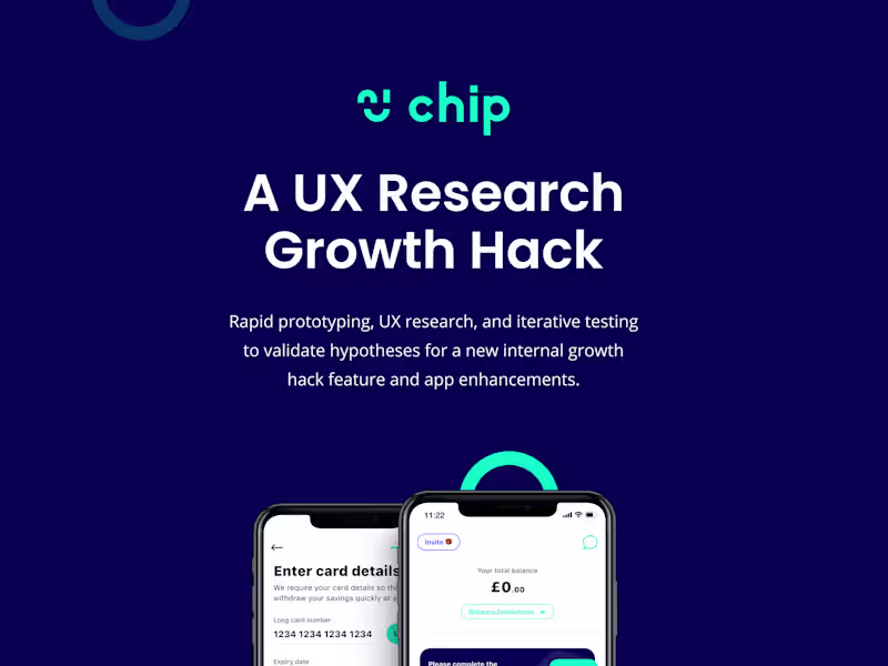 Cover image for Chip – Smart Saving & Investing Fintech App