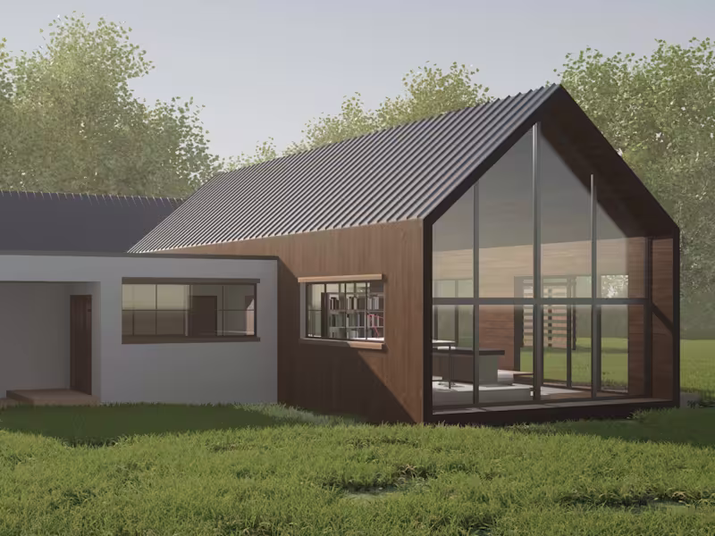 Cover image for Modern Farmhouse in New York State