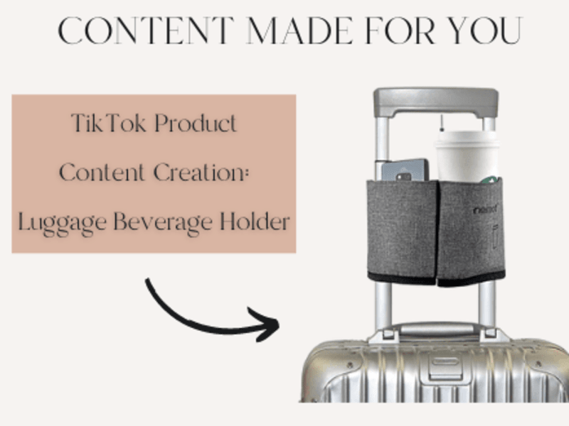 Cover image for TikTok Product Content Creation / UGC 