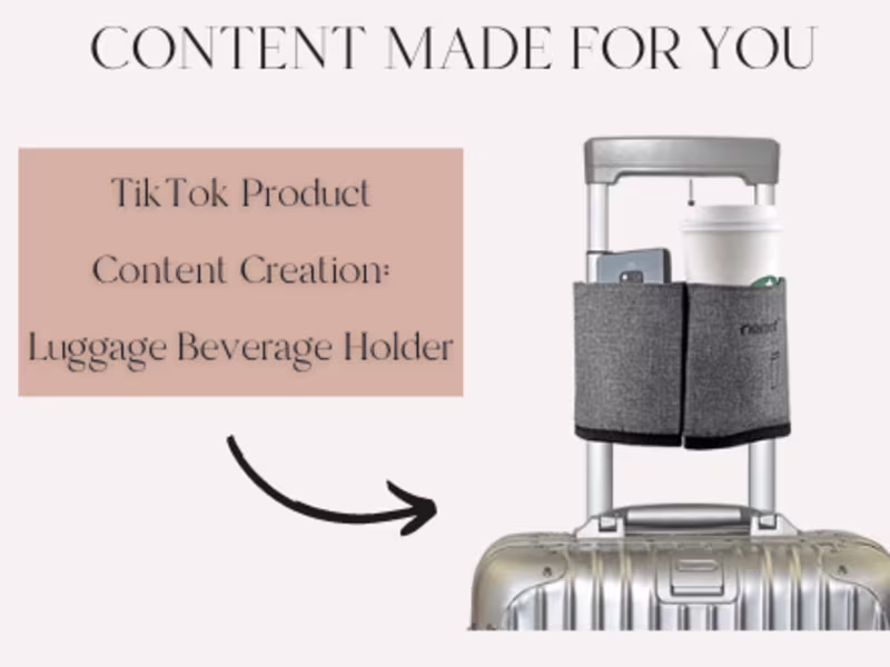 Cover image for TikTok Product Content Creation / UGC 
