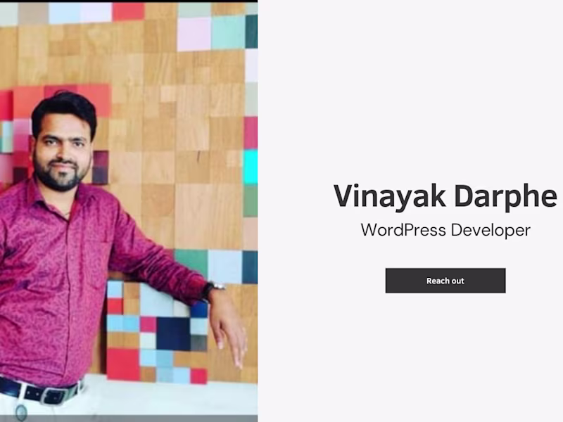 Cover image for WordPress Developer with SEO expertise 3+ years experience 