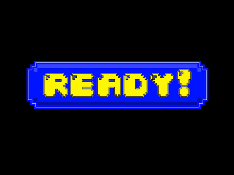 Cover image for Interactive arcade-themed Start Screen button 🕹️ 
