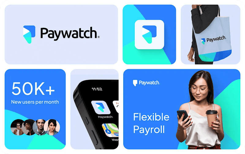 Cover image for Logo Design for Paywatch – SaaS Fintech Platform