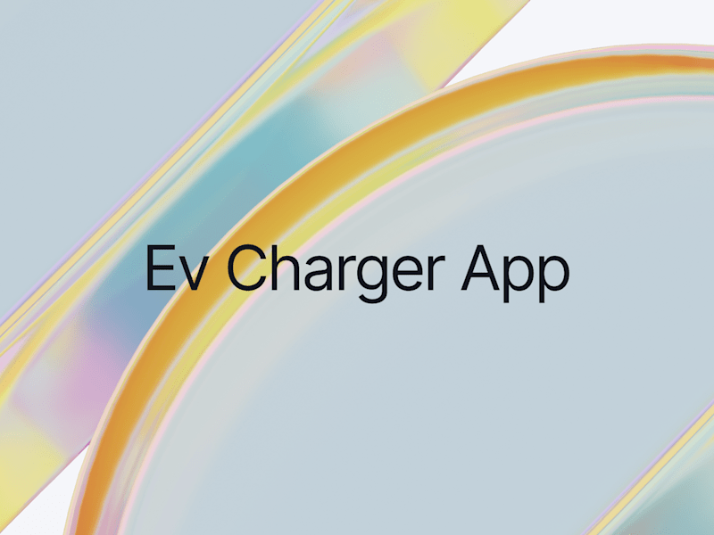 Cover image for Ev Charger White Label App