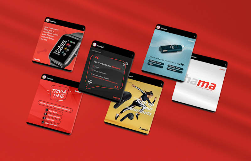 Cover image for Hama | Social Media Posts & Videos
