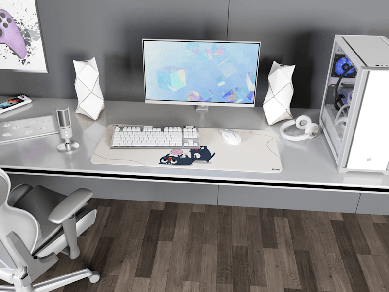 Cover image for 3D Product Animation Pixio XXL Mousepads