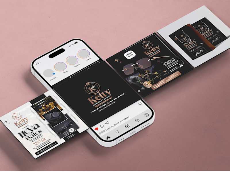 Cover image for KETTY LOGO AND FLYER DESIGN
