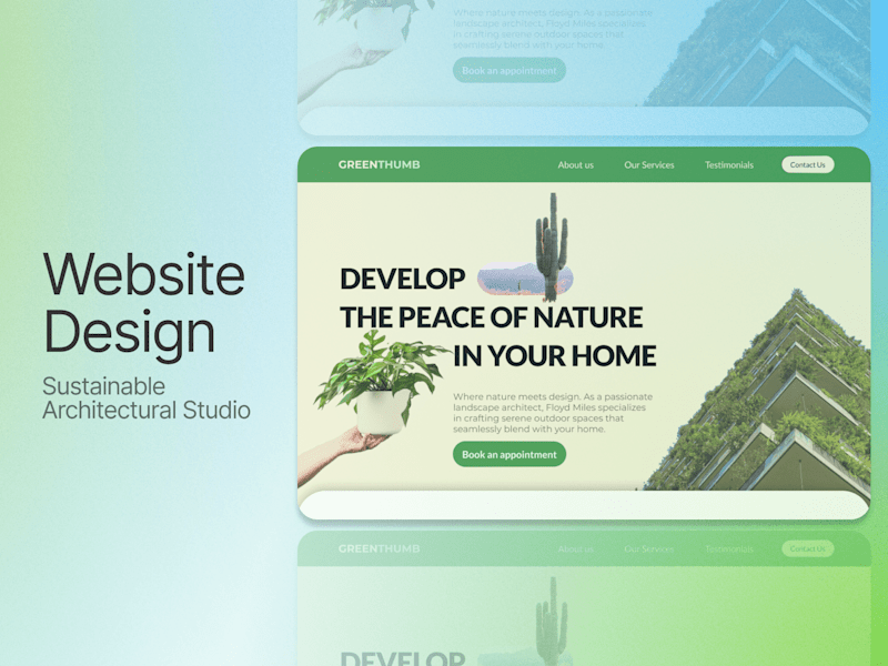 Cover image for Website Design for Architectural Studio
