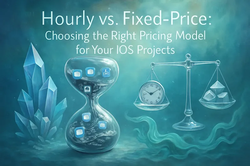 Cover image for Hourly vs. Fixed-Price: Choosing the Right Pricing Model for Your iOS Projects