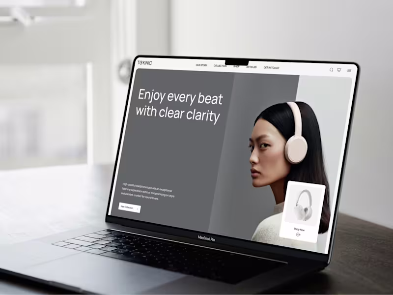 Cover image for Toknic - Retail & E-Commerce Website Template