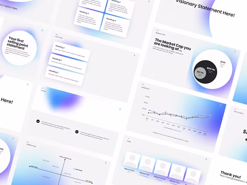 Cover image for Pitch Deck Design