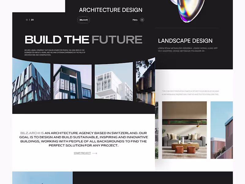 Cover image for Architecture Agency Website
