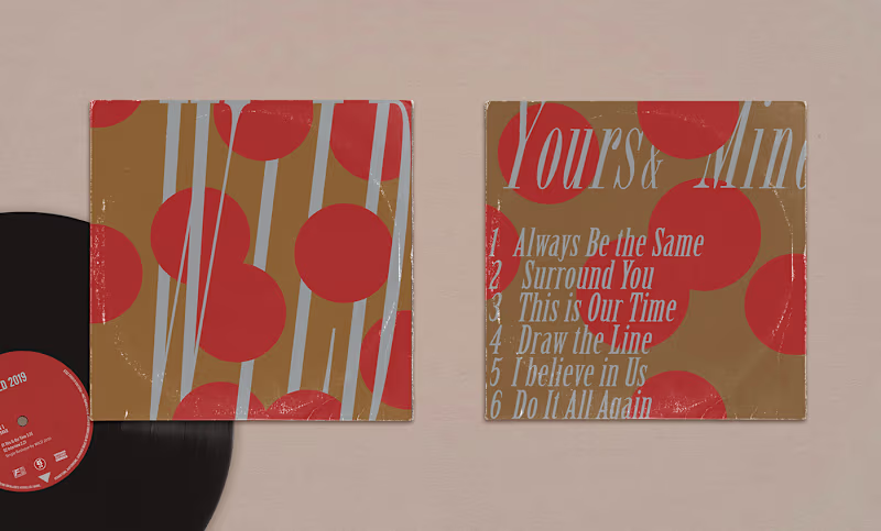 Cover image for [Yours & Mine] Album cover design