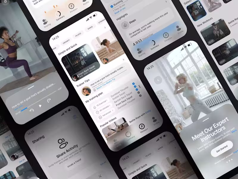 Cover image for Fitness App UI Kit
