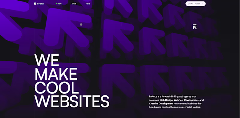 Cover image for Refokus Website Design