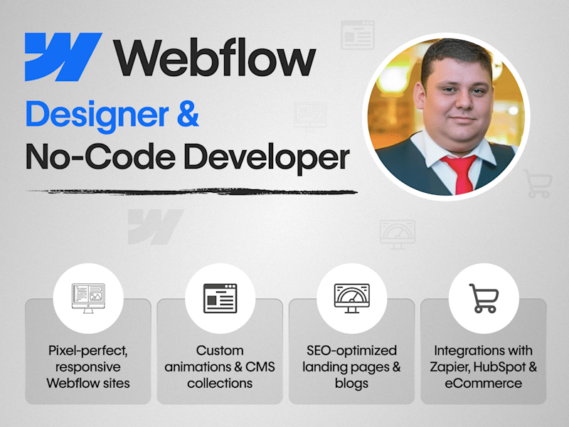 Cover image for Webflow Expert | Custom Design, CMS & Integrations