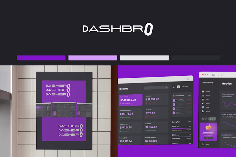 Cover image for Dashbro - Web App #01