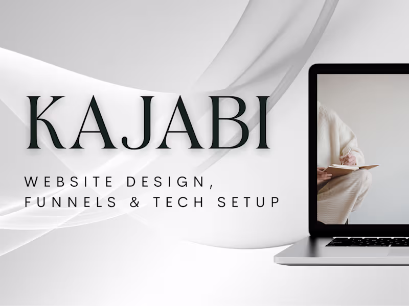 Cover image for Kajabi Website Design, Funnels & Tech Setup