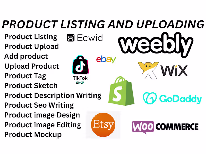 Cover image for Setup amazon fbm dropshipping store product listing and research