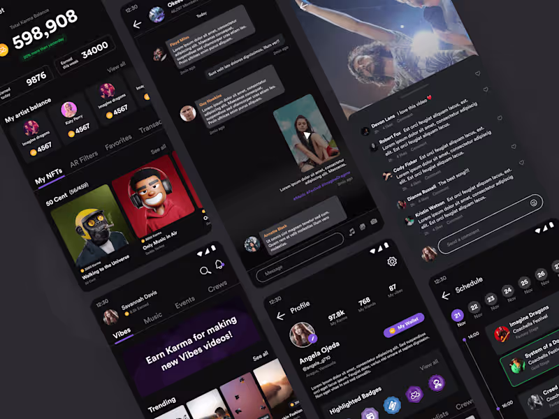 Cover image for Mobile App UX/UI Design
