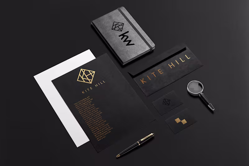 Cover image for Kite Hill Stationary Branding
