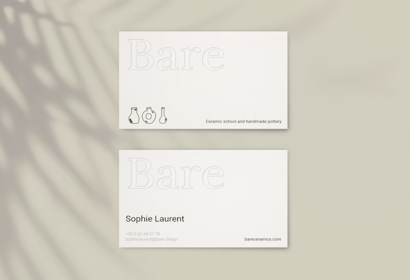 Cover image for Bare ceramics