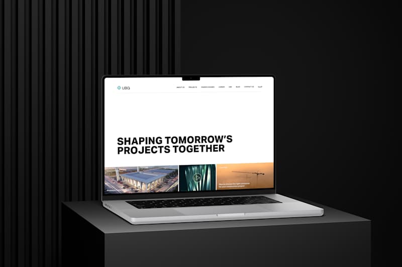 Cover image for UBG Website Design & Development