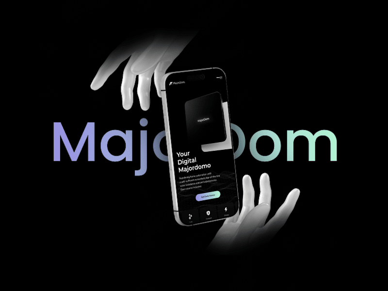 Cover image for MajorDom | UI/UX web design