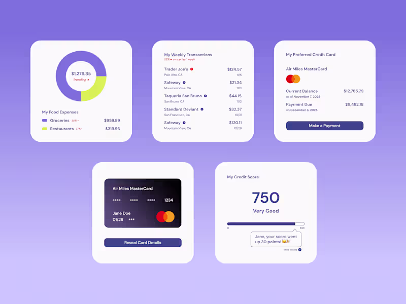 Cover image for What do you think about these banking app UI components that...