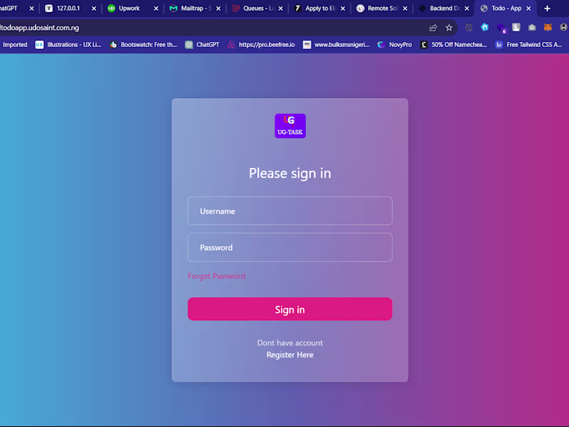 Cover image for Todo - App