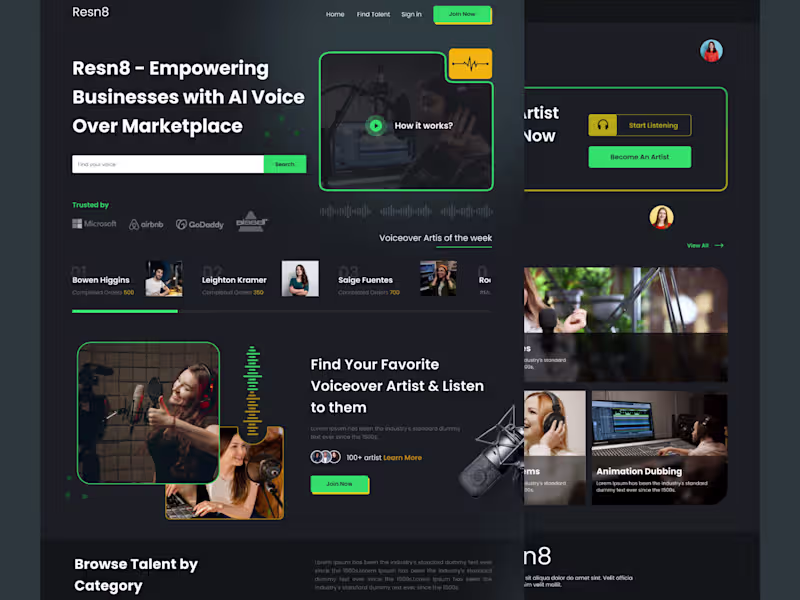 Cover image for Landing Page Design