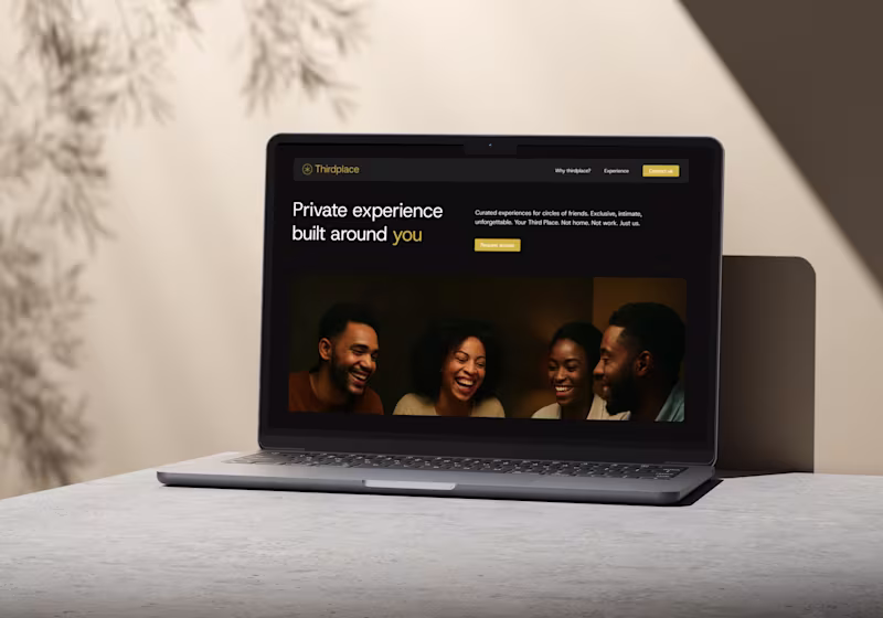 Cover image for Modern Website Design for Thirdplace