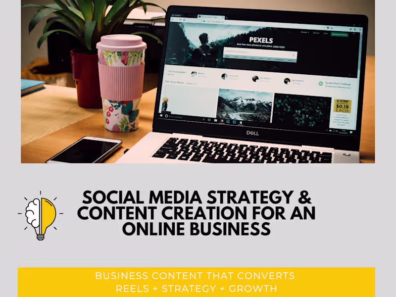 Cover image for Social Media Strategy for an Online Business