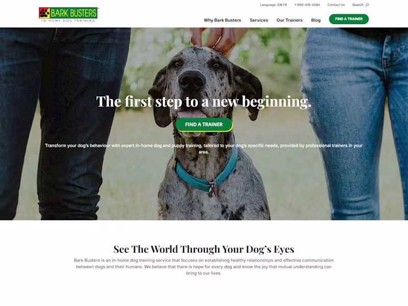Cover image for Bark Busters Canada | #1 Dog Training & Puppy Training Experts