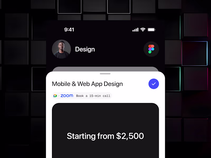 Cover image for Mobile & Web App Design