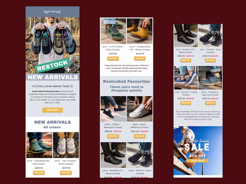 Cover image for Restock + New Arrivals Lems