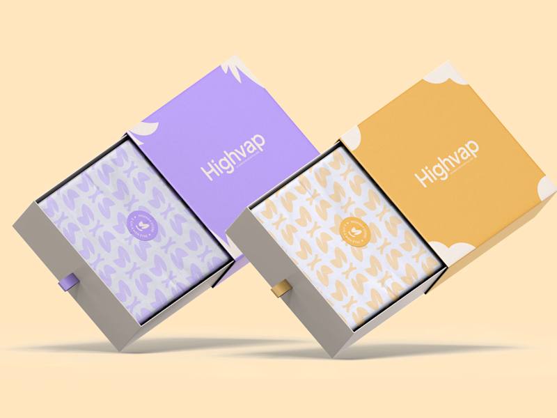 Cover image for Highvap - Visual Identity & Packaging Design