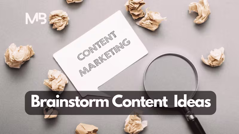 Cover image for 59 Actionable Ways to Brainstorm Content Marketing Ideas